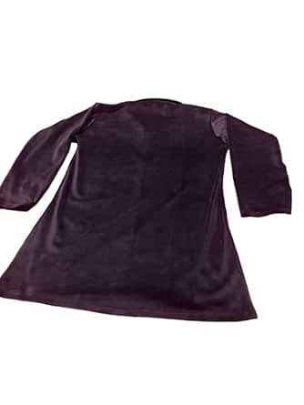 Soft Velvet Cord Set for Women (Wine)