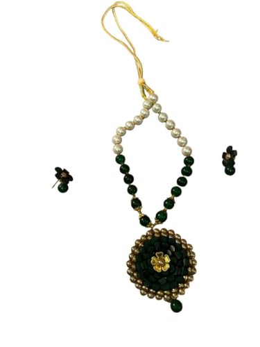 Attractive Necklace set for Women (Green)