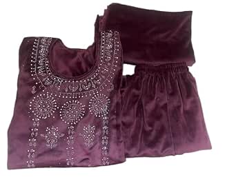 Super Soft Plazzo Suit (Wine)