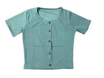 Women cord set with top and pant for summer (Bottle Green)