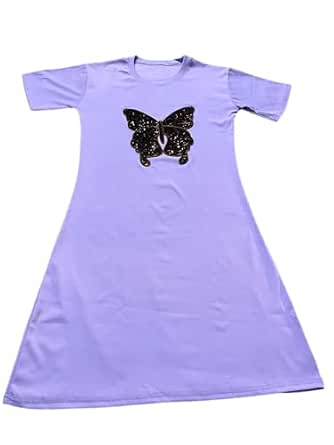 Women's Ribbed Tank Top with Sequined Bow Accent (in, Alpha, L, Regular, Standard, Purple)