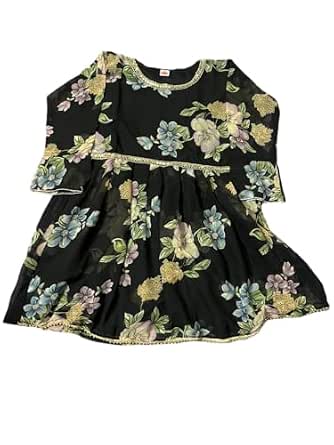 Sharara set for Girls (Black)