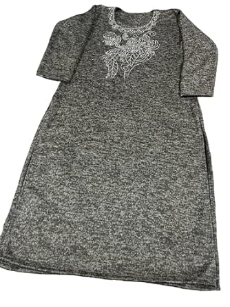 Karachi Wool Plazzo set for women (Green)