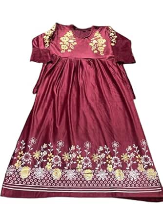 Women Nyra Cut Kurta with Plazzo set with dupatta (Maroon)